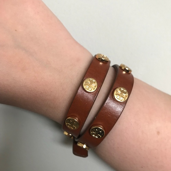 tory burch leather bracelets